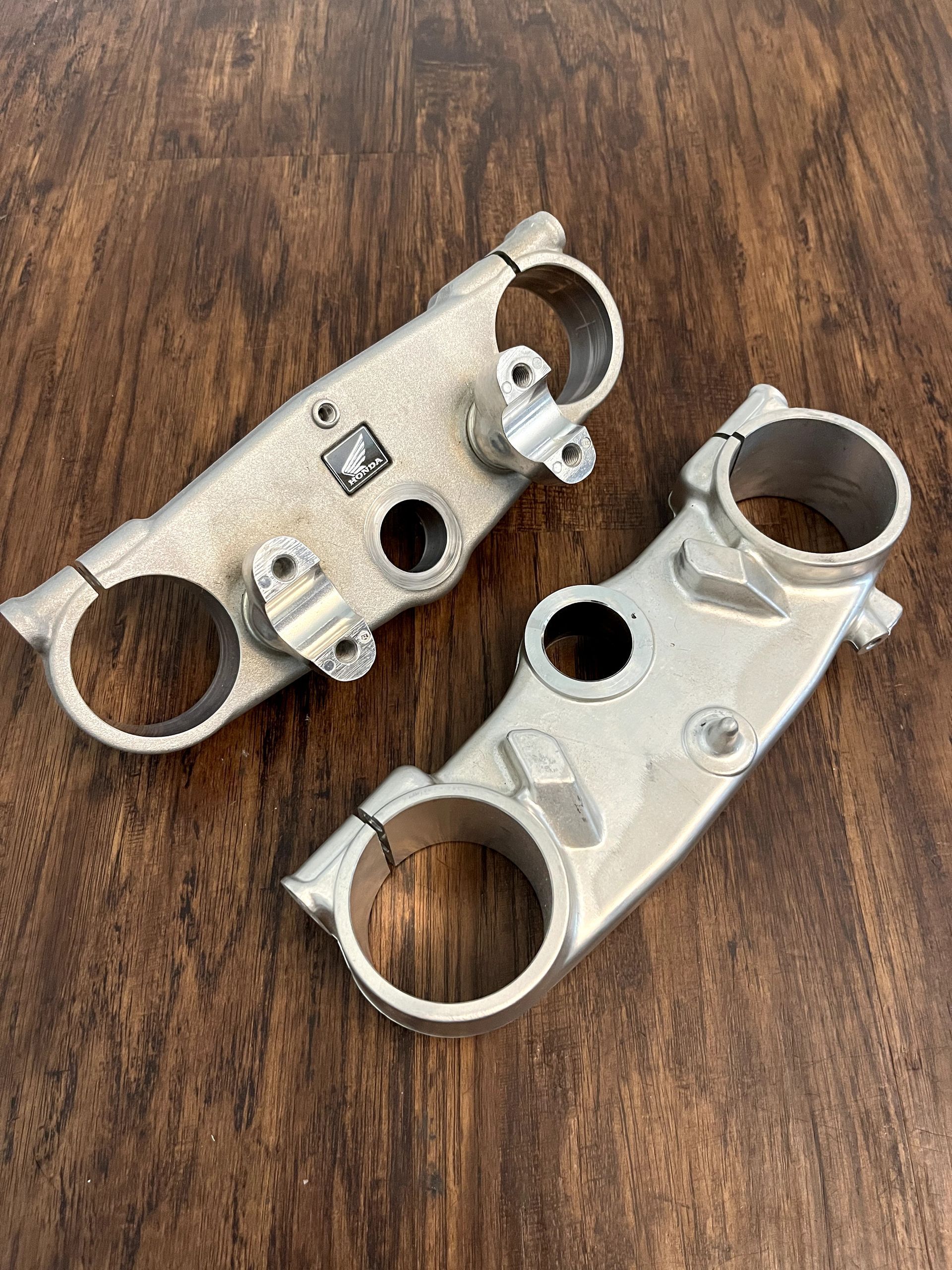 04-07 CR125 CR250 OEM Top Bottom Triple Clamp