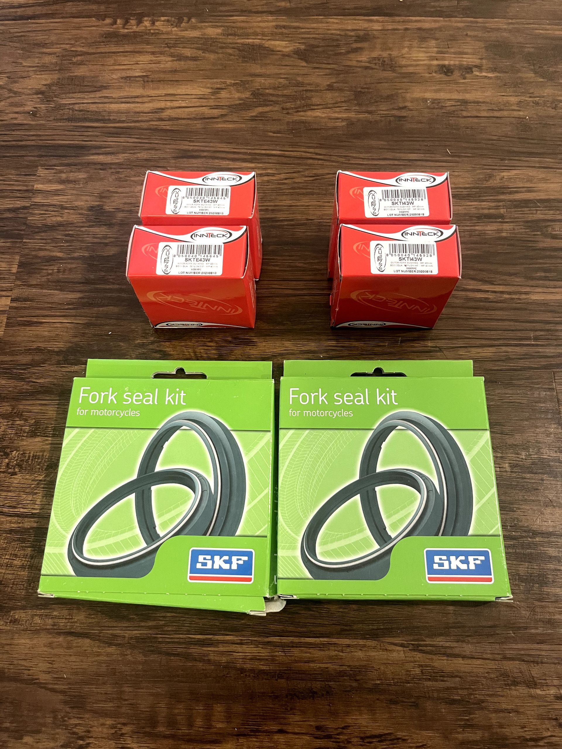Innteck Forks Service Kit - 43mm WP Air Forks - IN-RE43W-G
