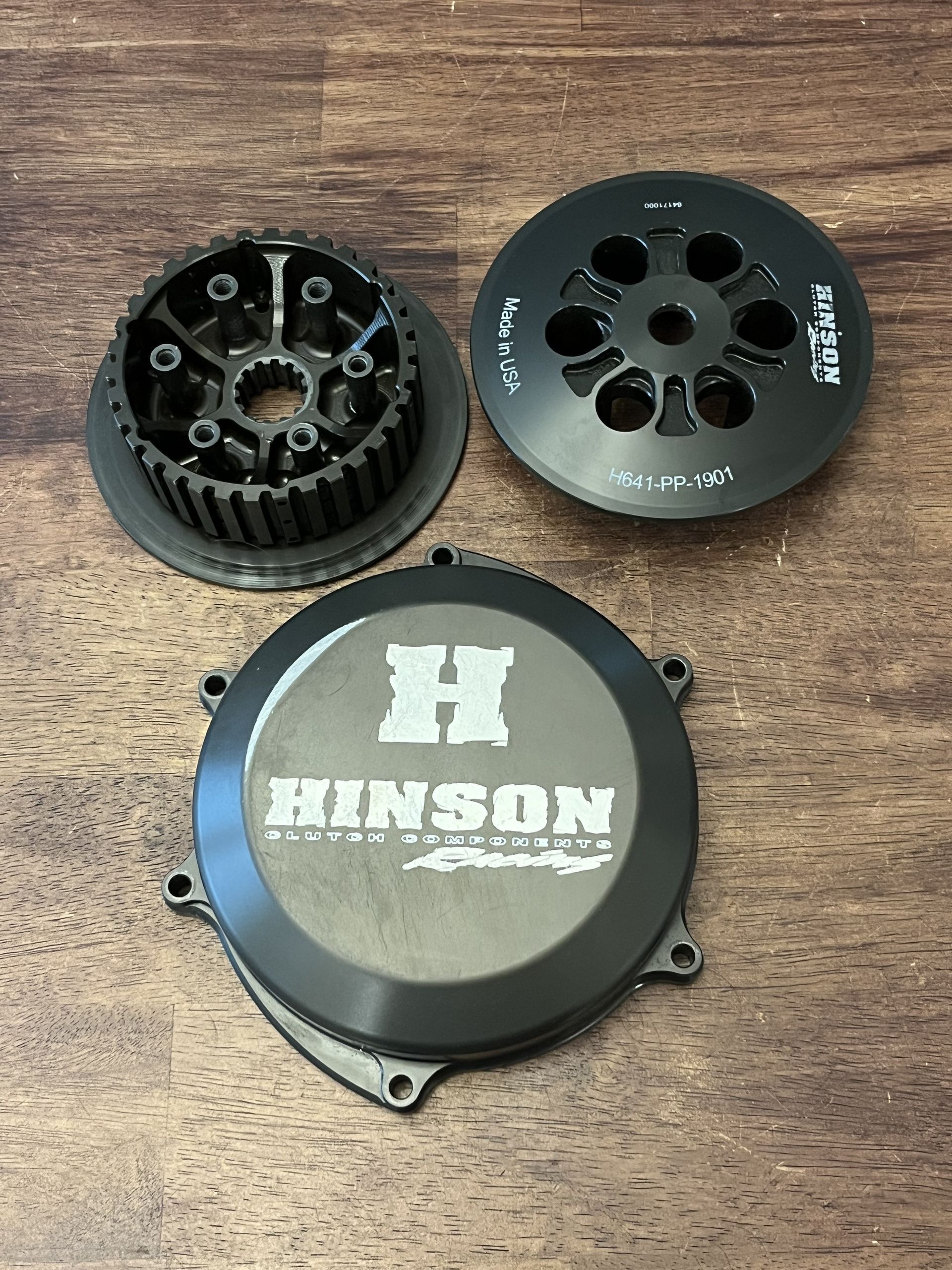 LIKE NEW Hinson Inner Hub Pressure Plate Clutch Cover - 2019-2026 YAMAHA YZ250F