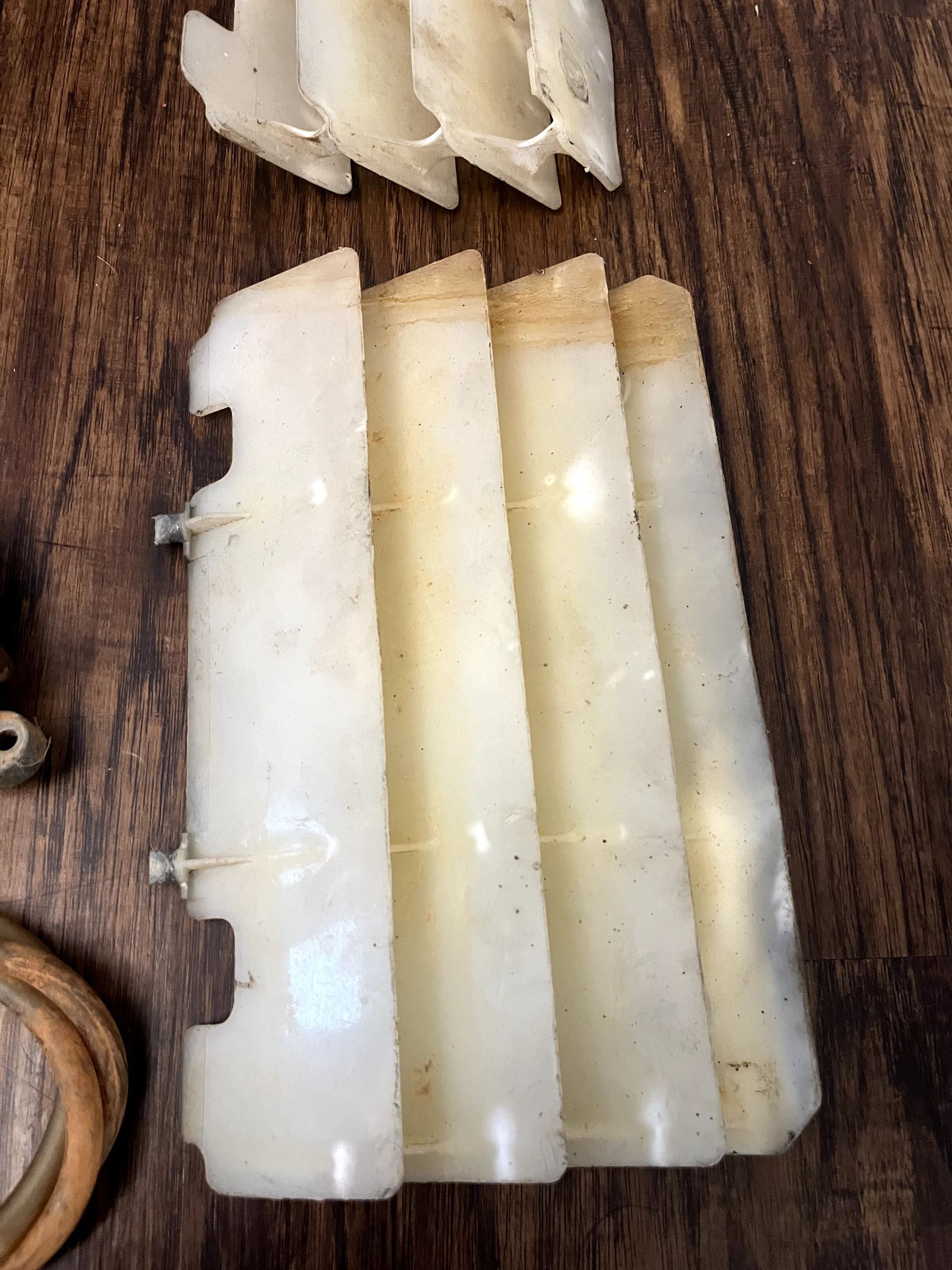 94-02 KX125 KX250 OEM Stock Radiator Set W/ Hoses / Cap / Clamps 