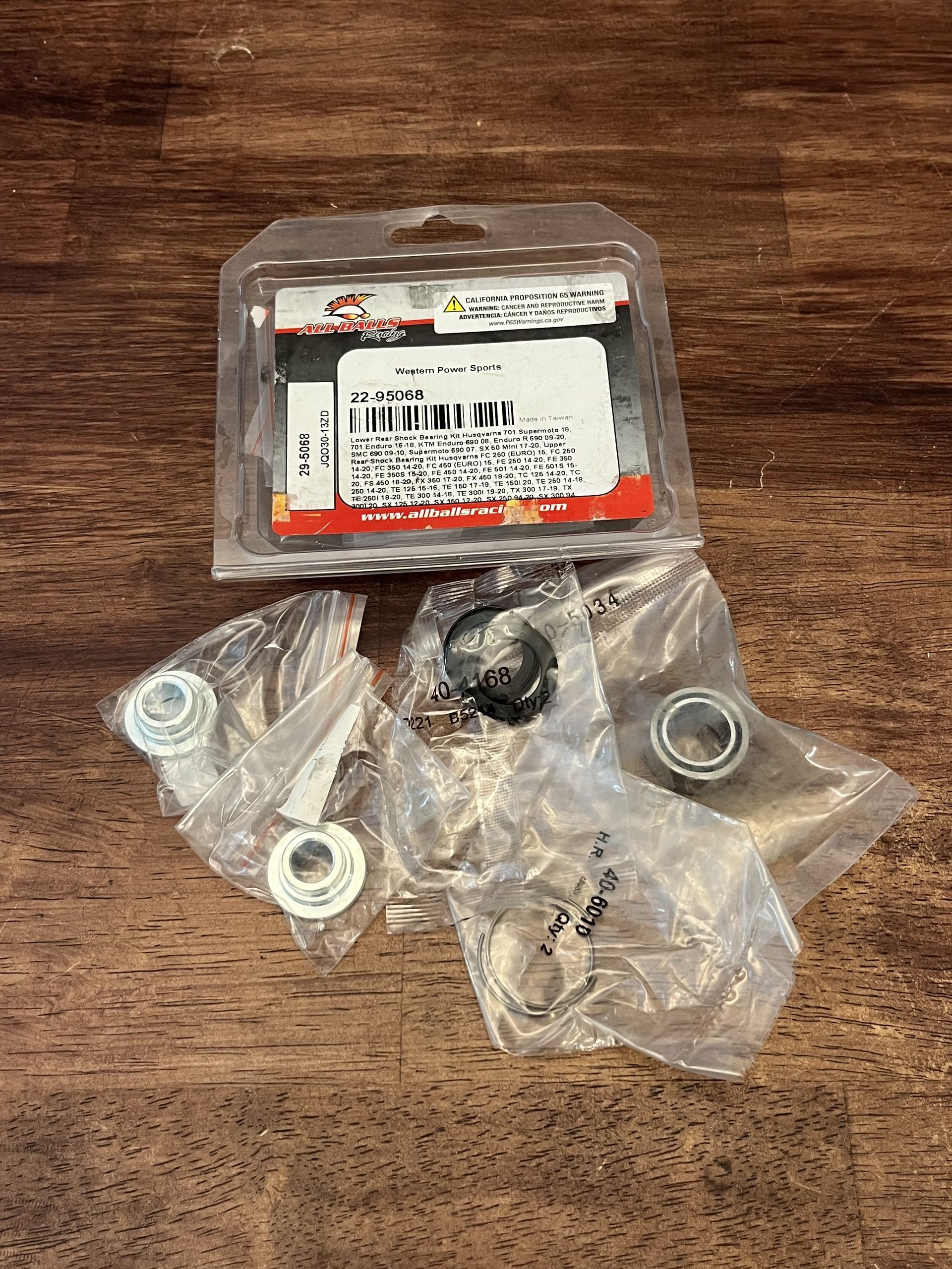 NEW All Balls Racing Upper Shock Bearing Kit KTM Husqvarna Gas Gas 250-690