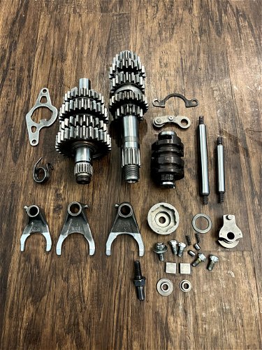19-23 YZ250F Complete Gearbox Assembly Transmission Trans Gears 