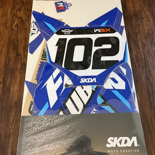 SKDA Club Mx Graphics Kit- 23-24 Yz450f // 24 Yz250f 