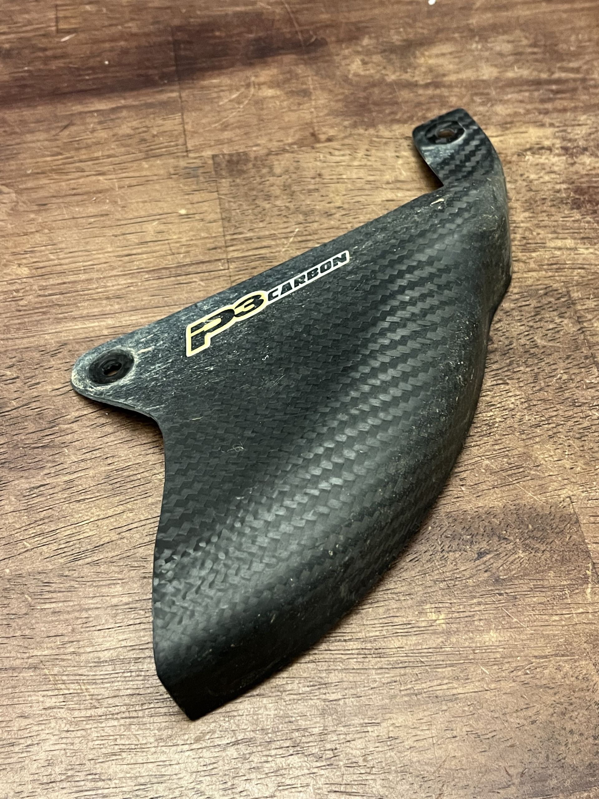 Yamaha P3 Carbon Rear Brake Rotor Guard - YZ YZ125 YZ250 YZ250F YZ450F - 527050