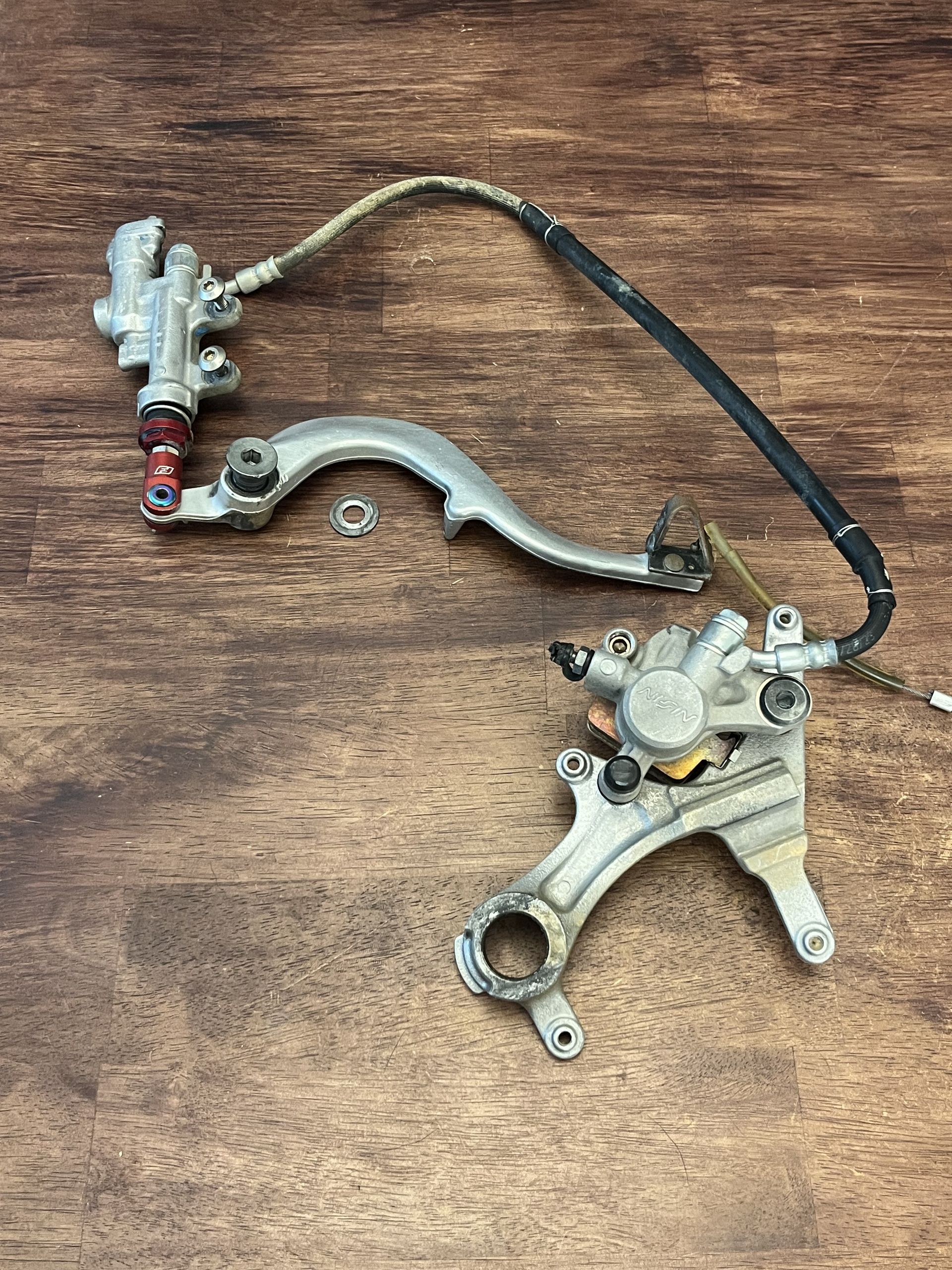 2025 KX250 KX450 OEM Rear Brake Assembly 24-26 Kawasaki KX 250 450 - 43015-0823