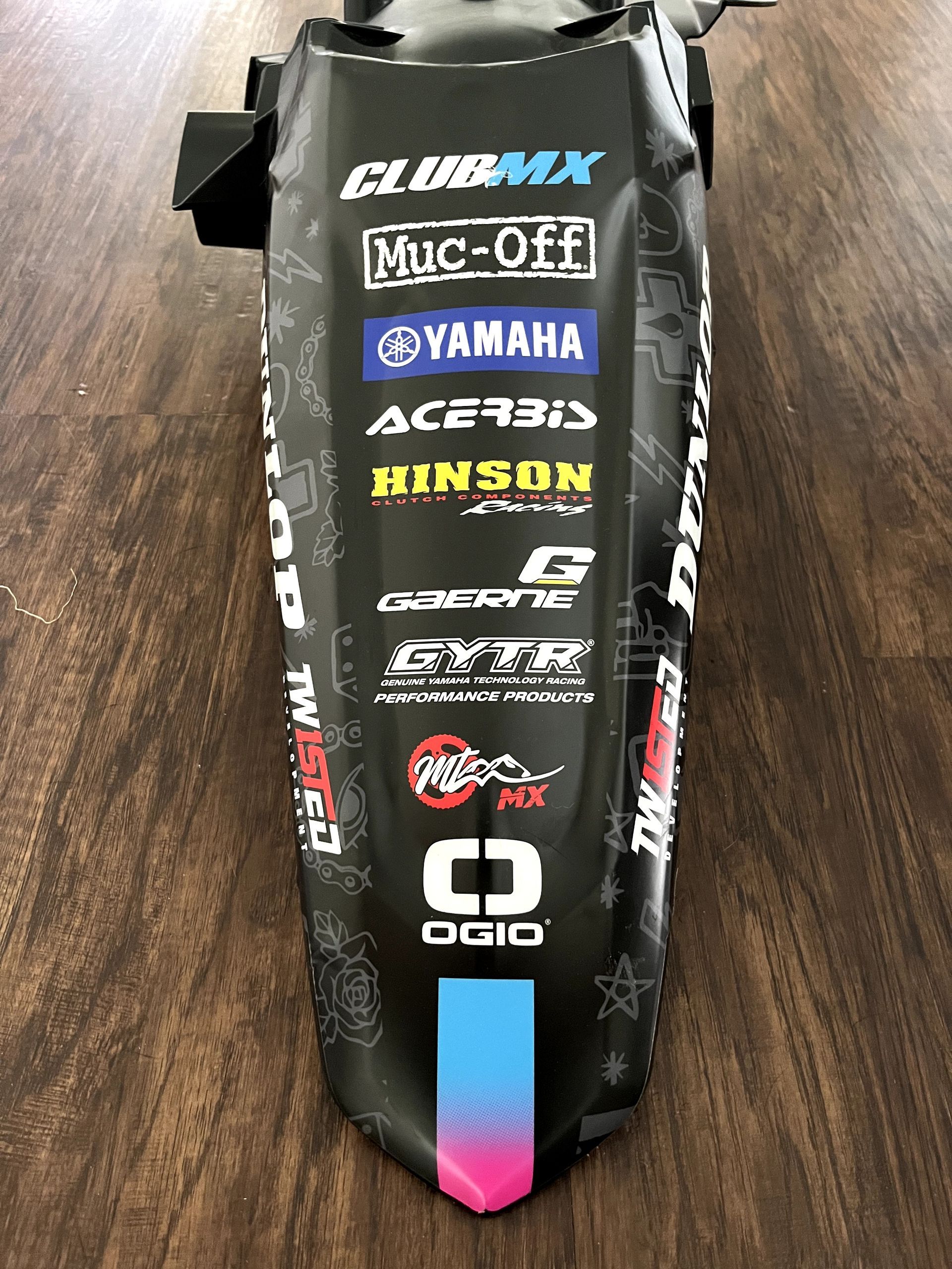 CLUB MX RACE USED Rear Fender - Houston 2023