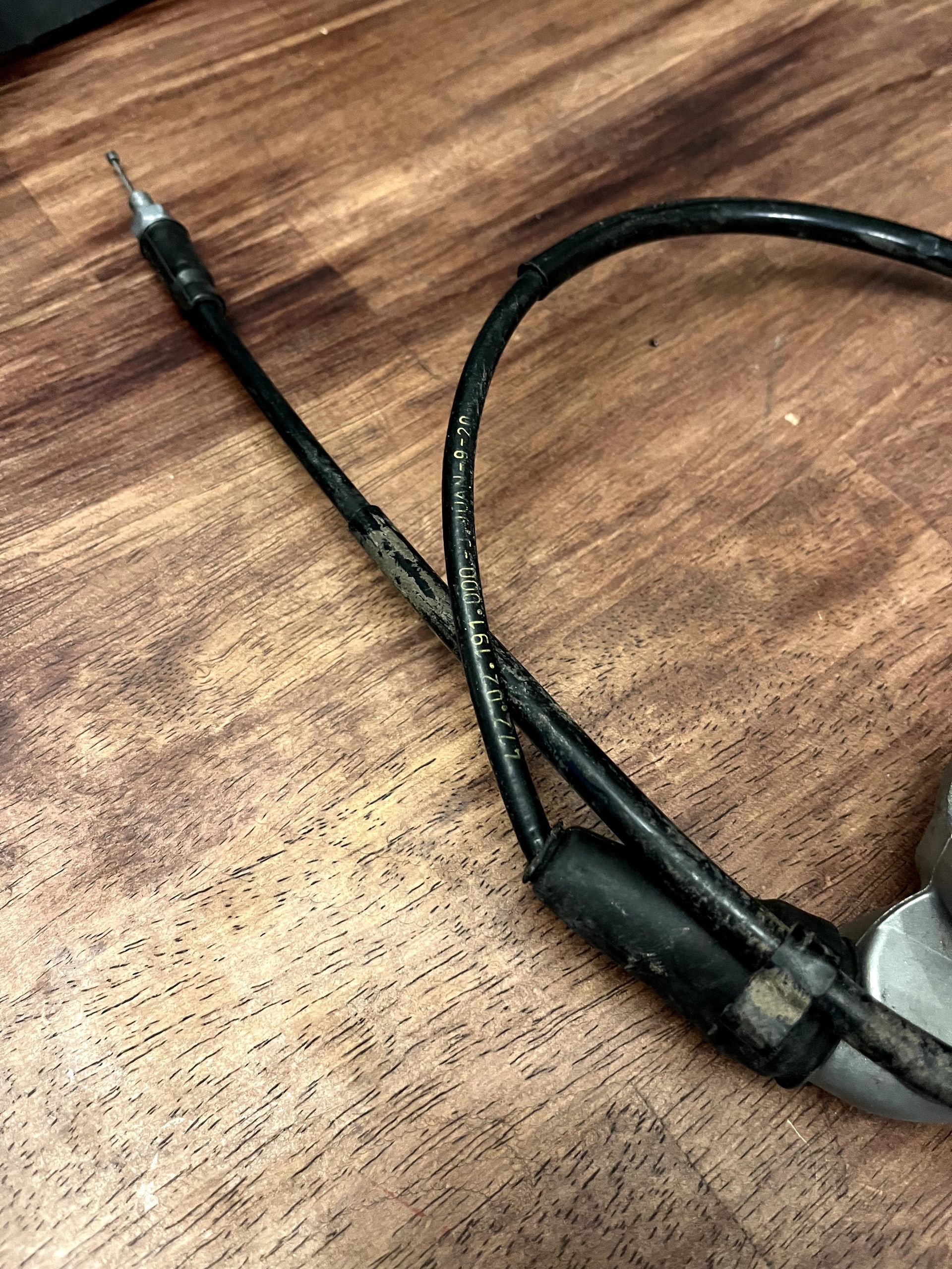 KTM 85 SX OEM Throttle Housing / Cable / ODI Grip - 51702010044 // 47202191000