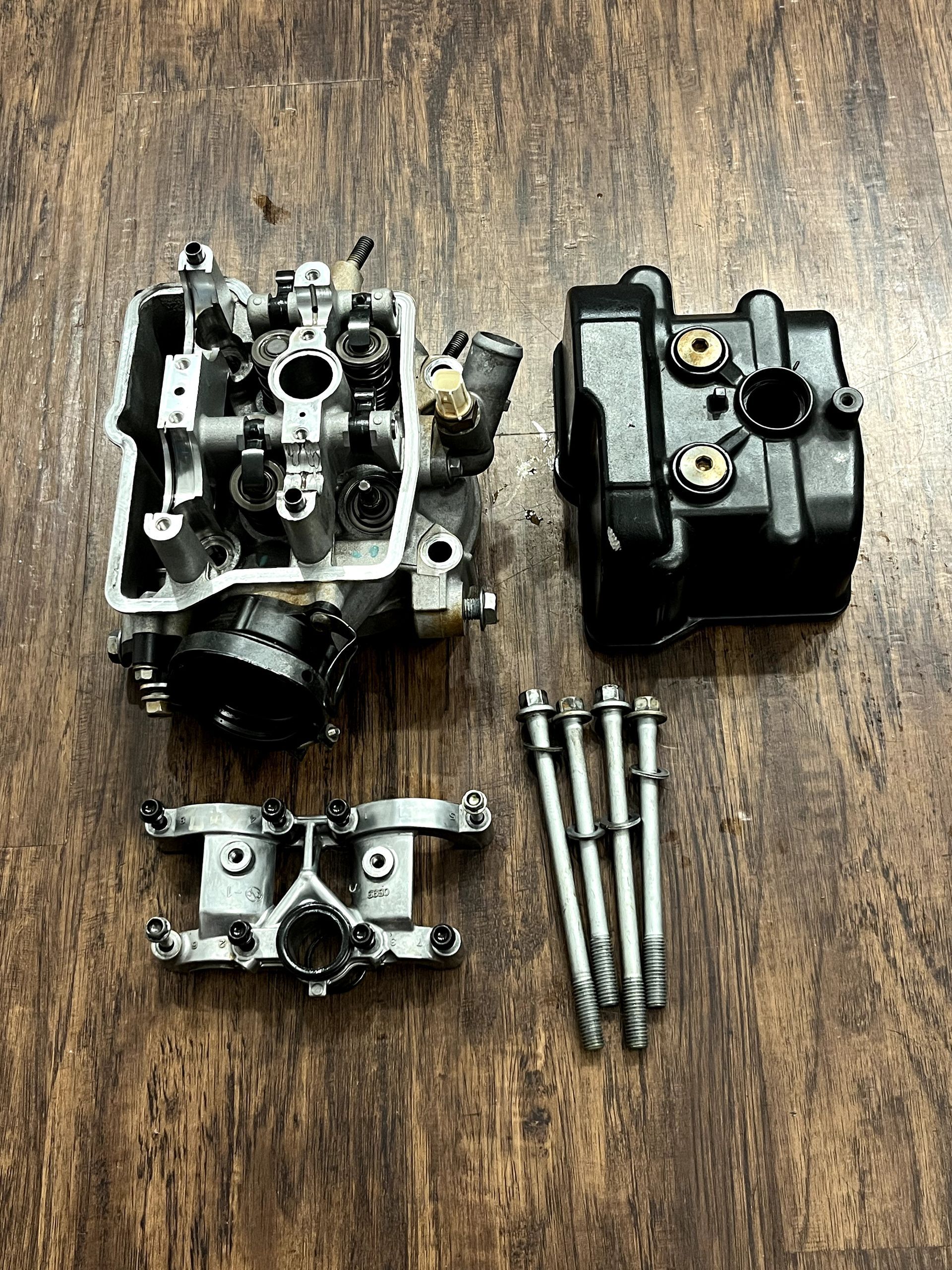 2019-2023 KX450 OEM Complete Cylinder Head Assembly W/ Valves / Cam - 11008-0935