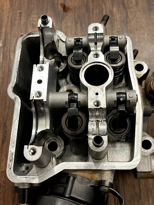 2019-2023 KX450 OEM Complete Cylinder Head Assembly W/ Valves / Cam - 11008-0935