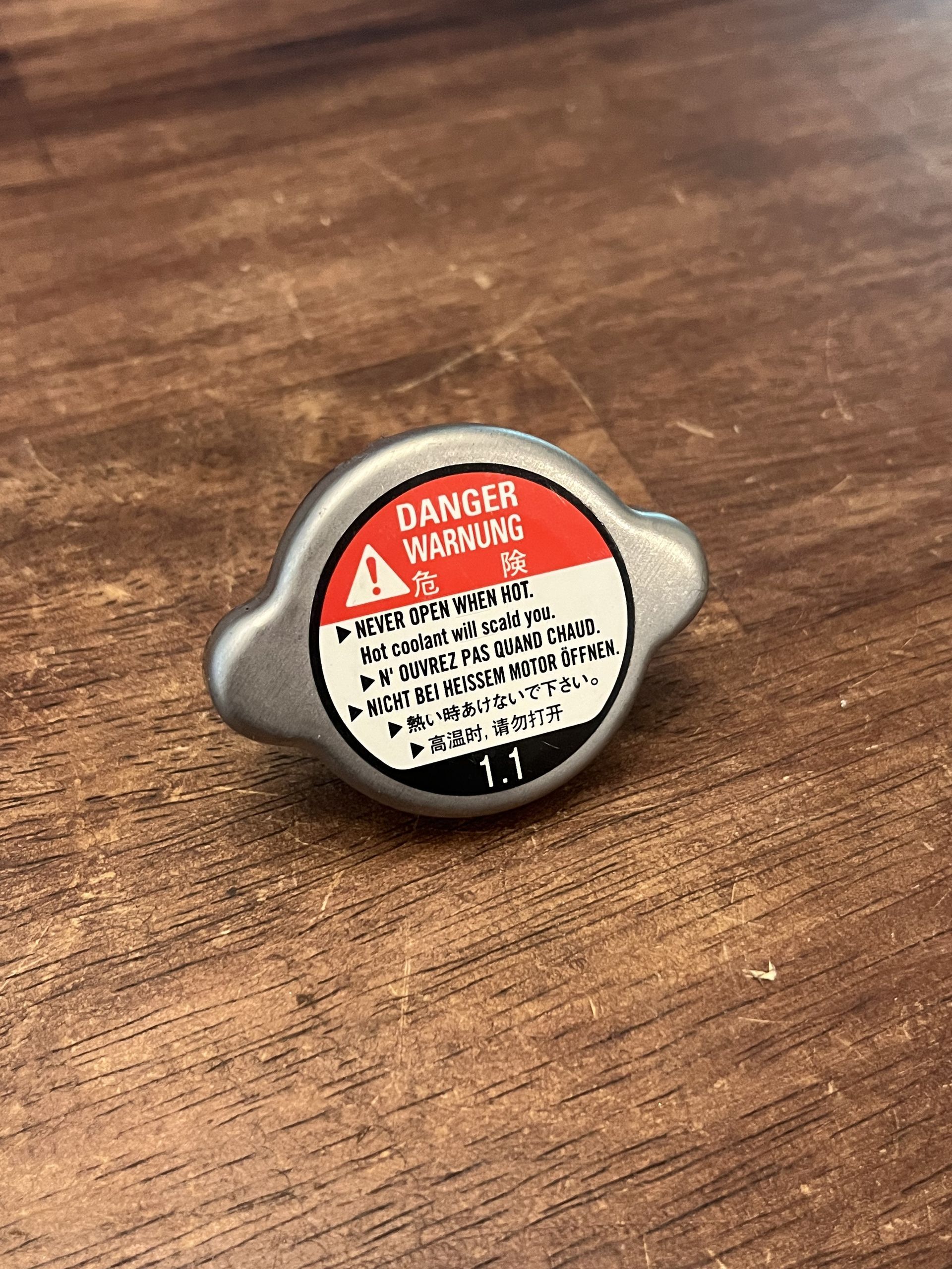 NEW OEM Kawasaki Radiator Pressure Cap ASSY - KX450 KX250 KX112 KX85- 49085-0006