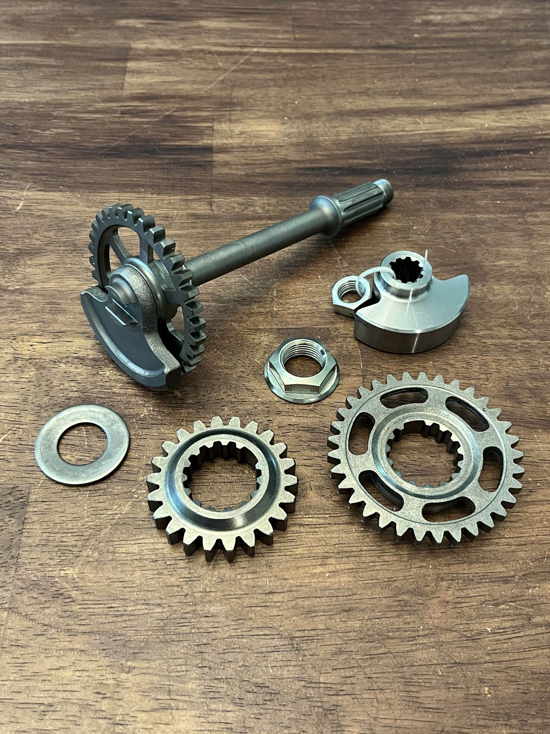 2025 KX450 OEM Counter Shaft Balancer Spindle Weight Primary Gear - 13216-0898