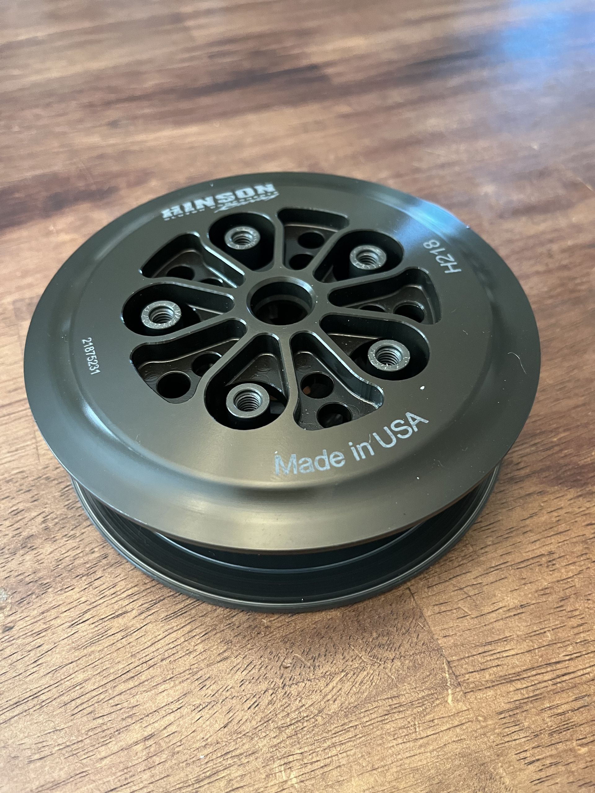 18-20 KX250 Hinson Inner Clutch Hub / Pressure Plate - H218 H257 - Kawasaki F/X