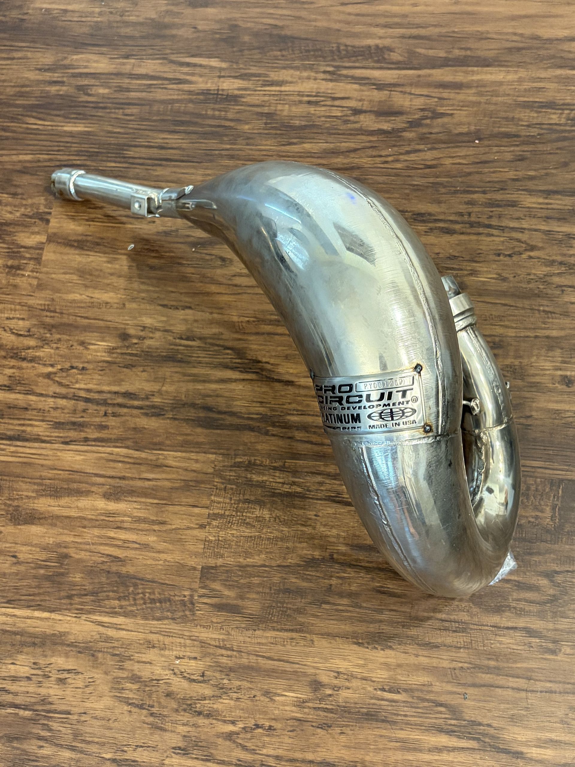 2000 YZ125 Pro Circuit Platinum Exhaust Pipe - 00 Yamaha YZ 125 - PY00125P