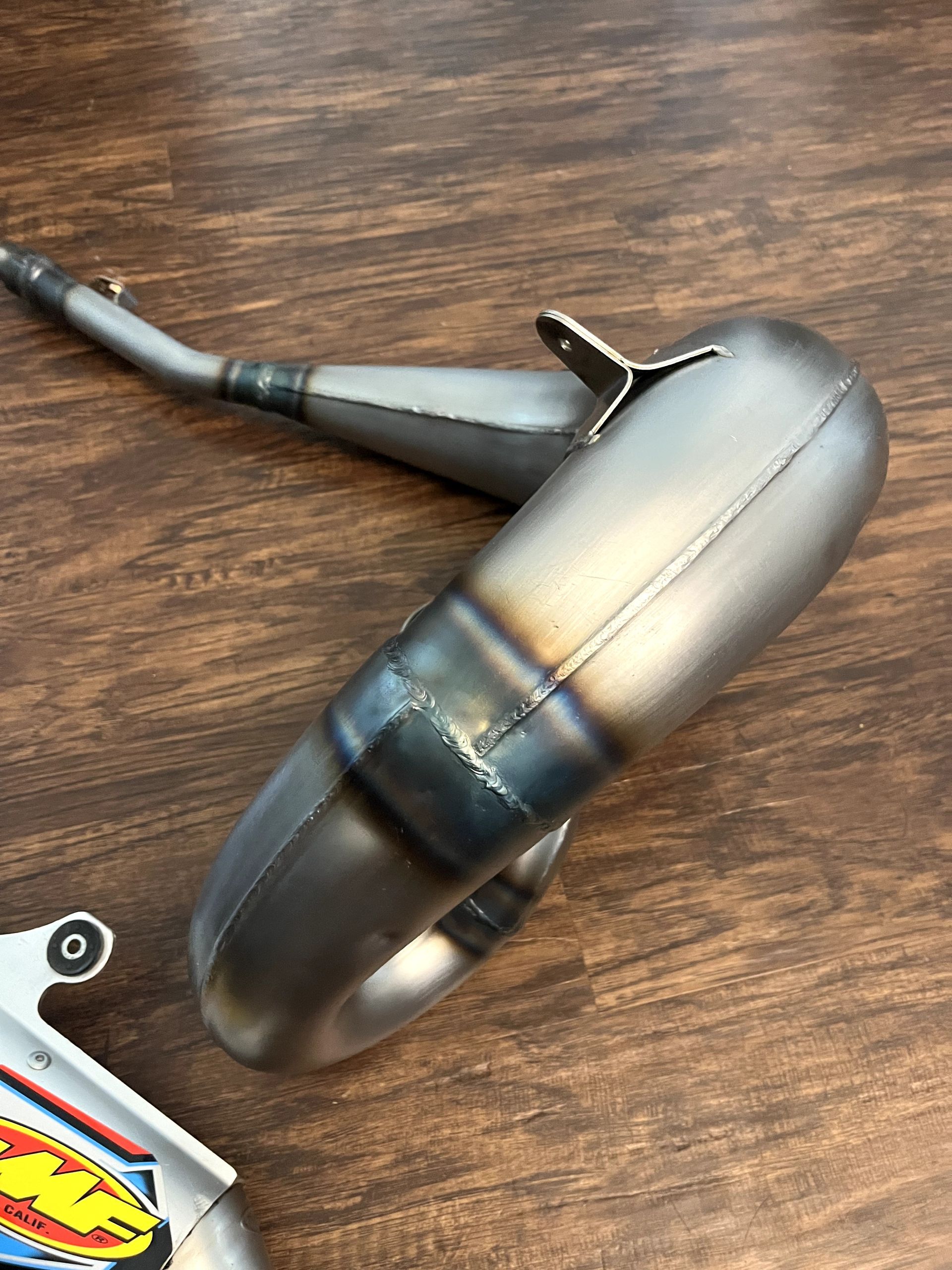 01-08 RM250 FMF Factory Fatty Pipe W/ Turbinecore 2 Exhaust Silencer- 023062