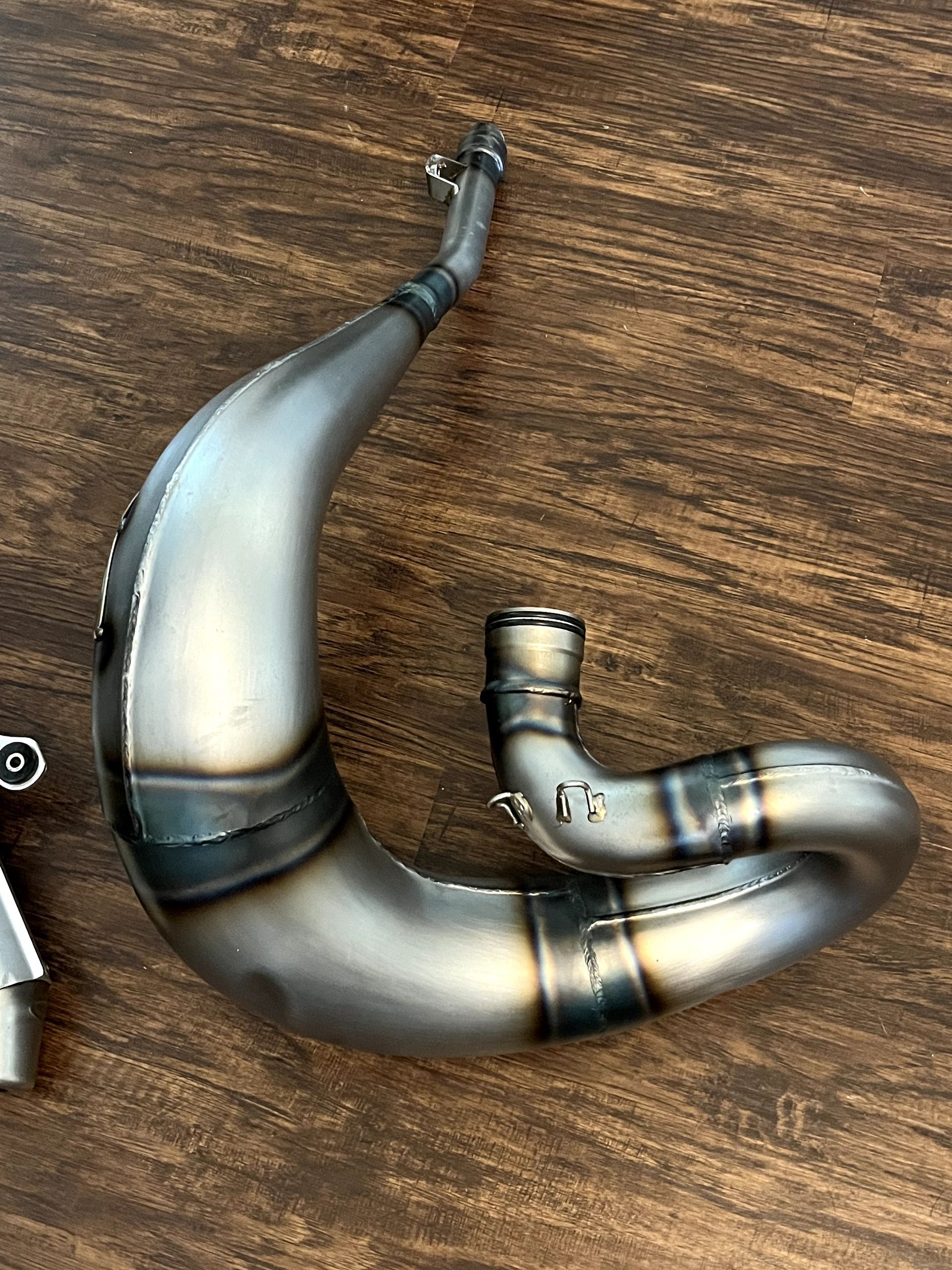 01-08 RM250 FMF Factory Fatty Pipe W/ Turbinecore 2 Exhaust Silencer- 023062