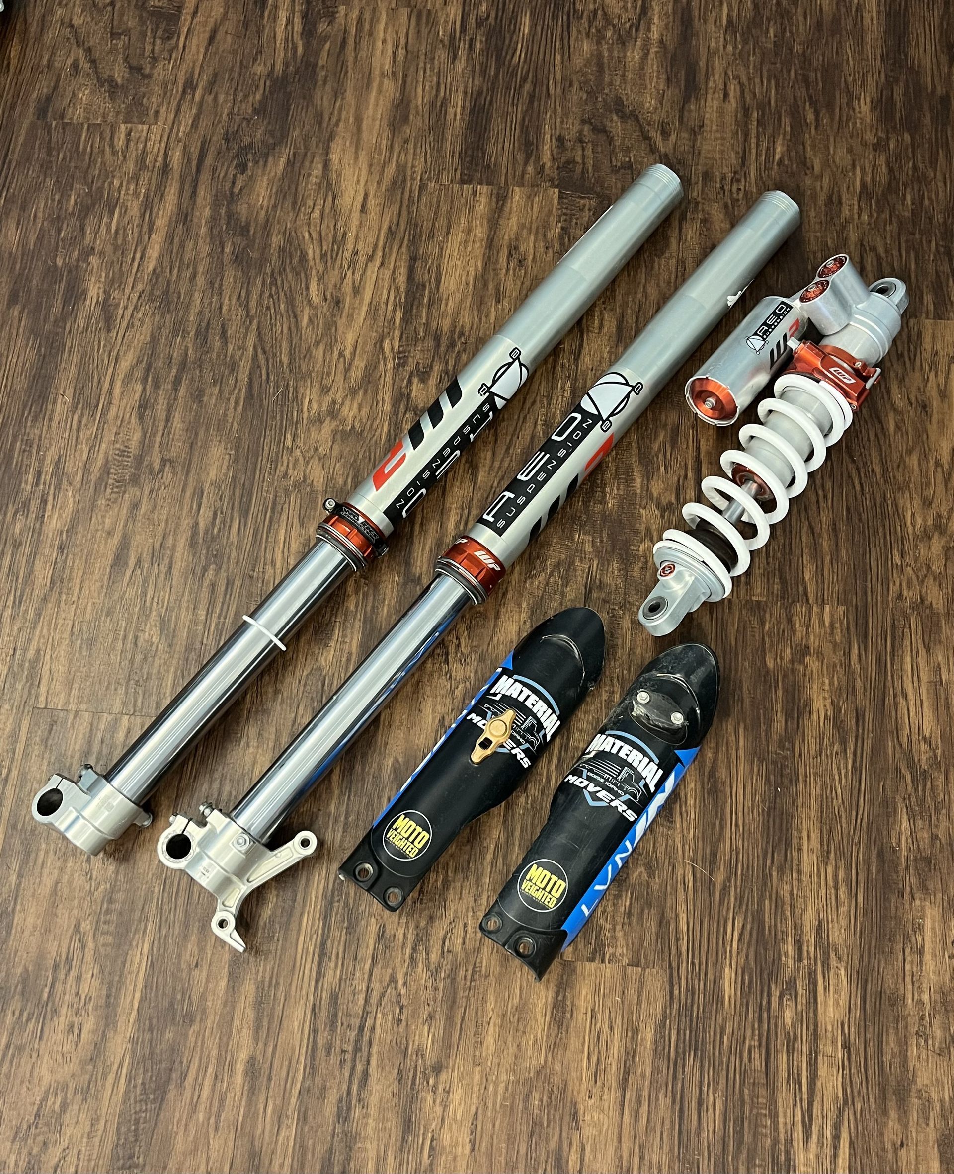 2021-2024 KTM 85 SX WP A Kit Suspension Cone Valve Forks // Trax Shock AEO / REP