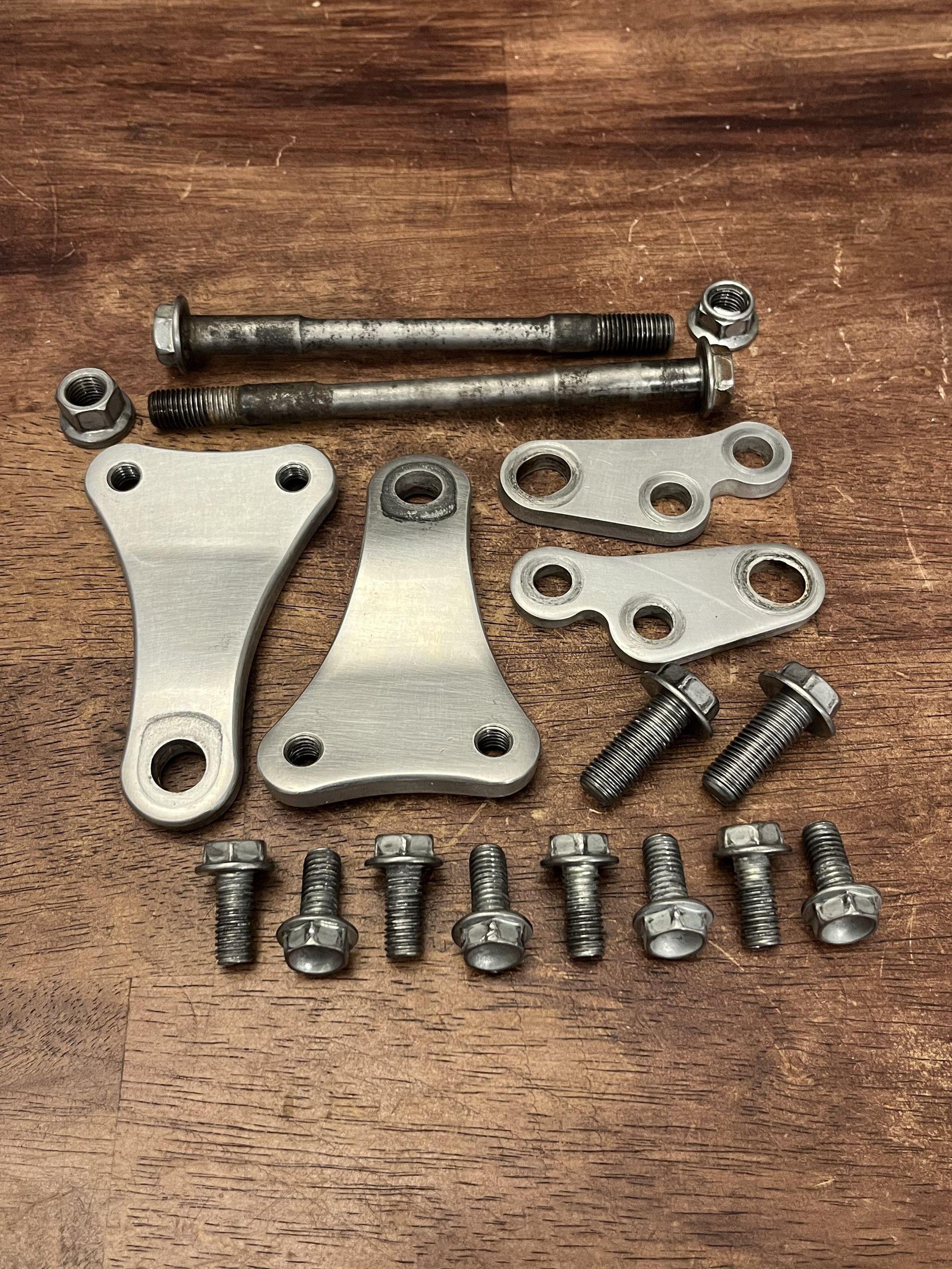 2025 KX450 OEM Engine Frame Mounts - 2024-2026 Kawasaki KX 450 X - 132190-0891