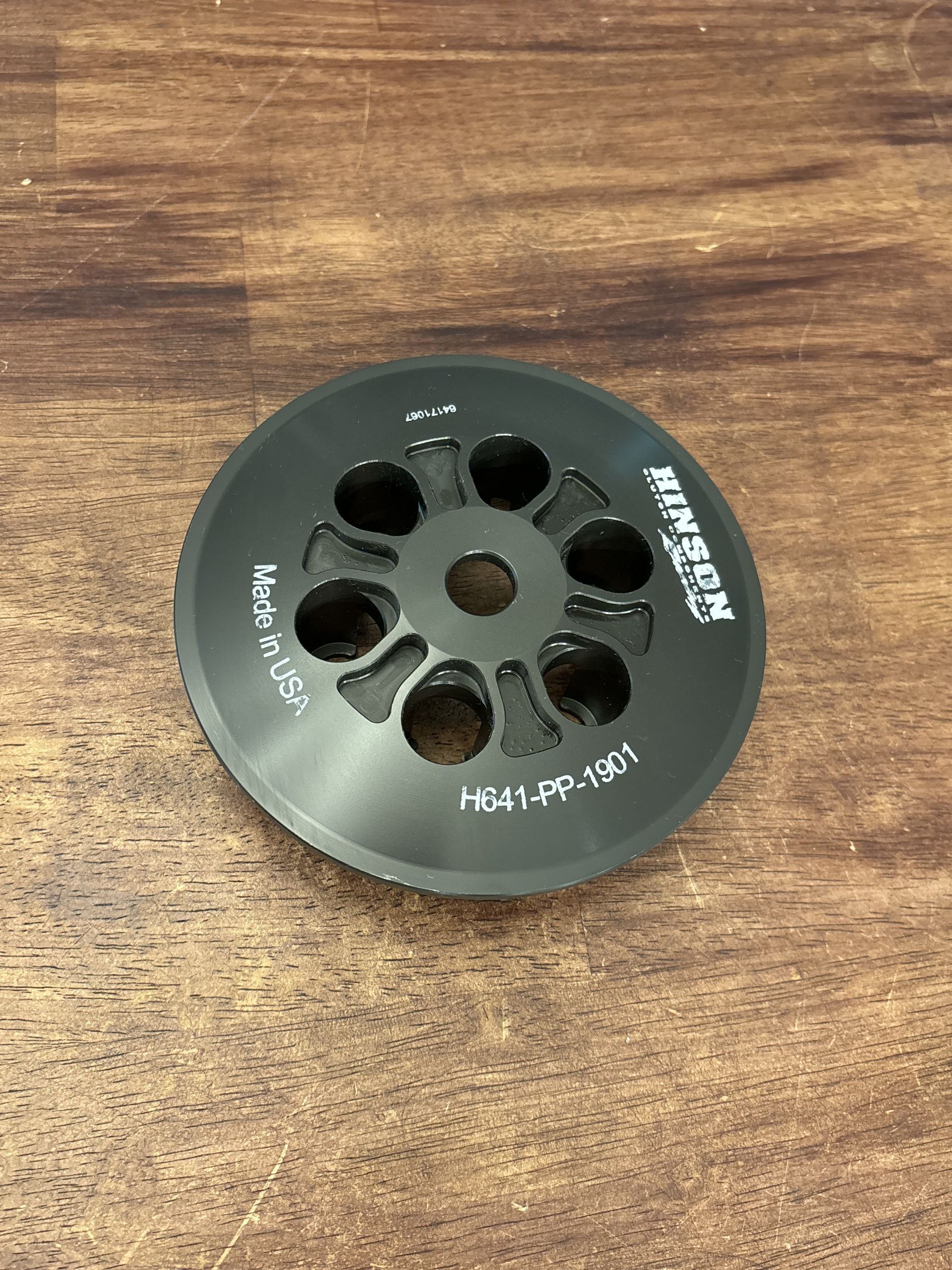 Hinson Billet Inner Clutch Pressure Plate 2019-2026 YAMAHA YZ250F - H641-PP-1901