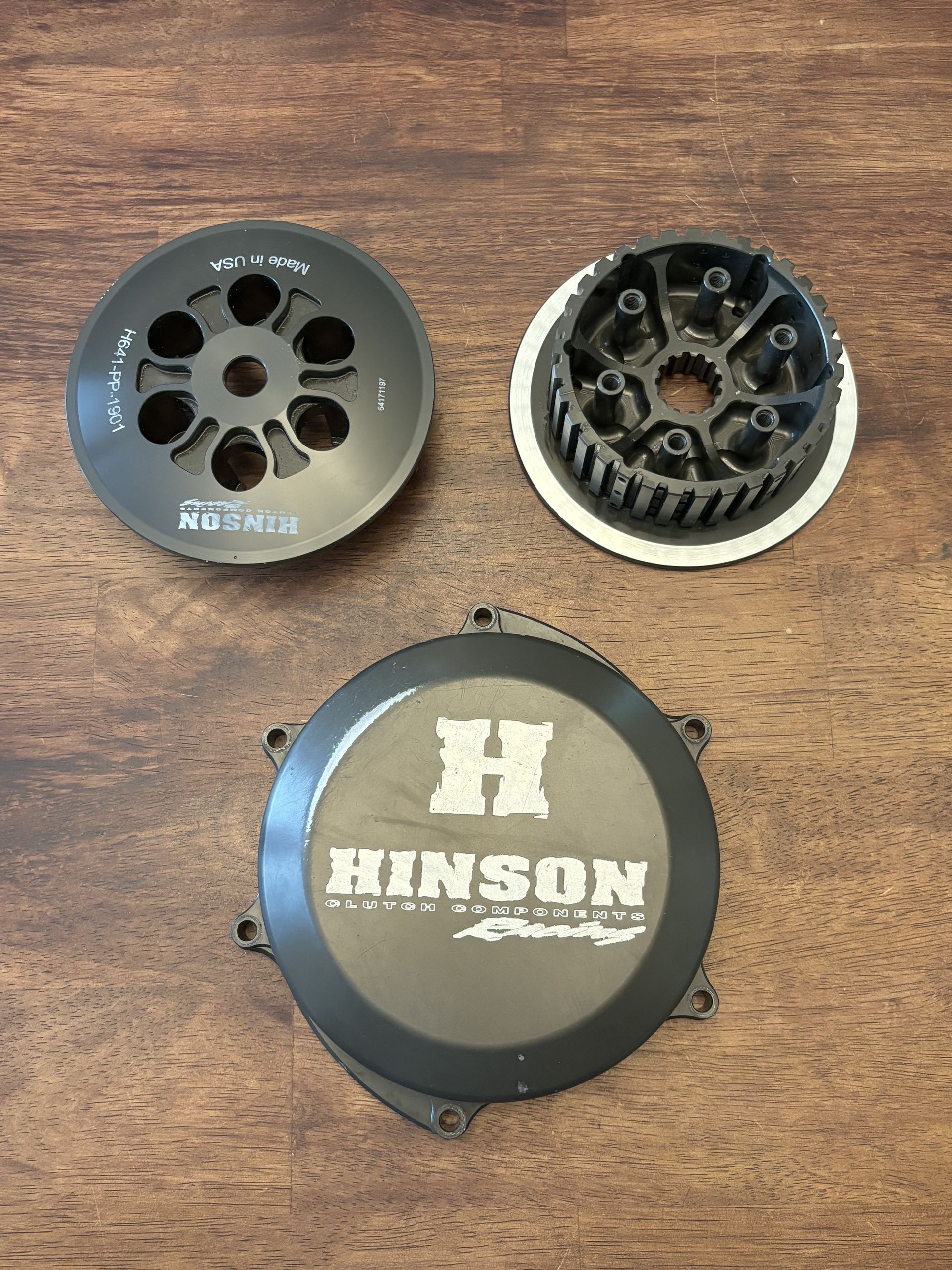 Hinson Billet Inner Hub Pressure Plate Clutch Cover - 2019-2026 YAMAHA YZ250F