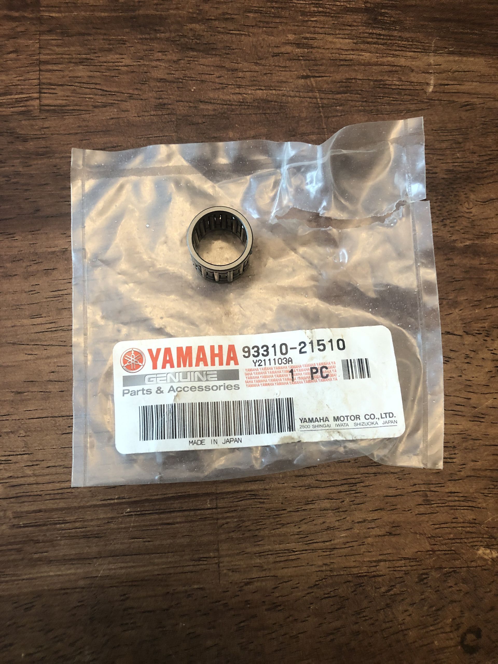NEW OEM Yamaha WRISTPIN BEARING - 2001 - 2025 YZ125 YZ 125 X - 93310-21510