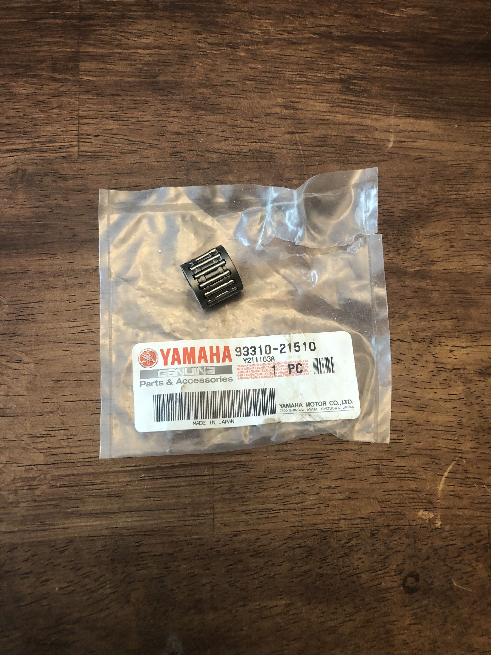 NEW OEM Yamaha WRISTPIN BEARING - 2001 - 2025 YZ125 YZ 125 X - 93310-21510