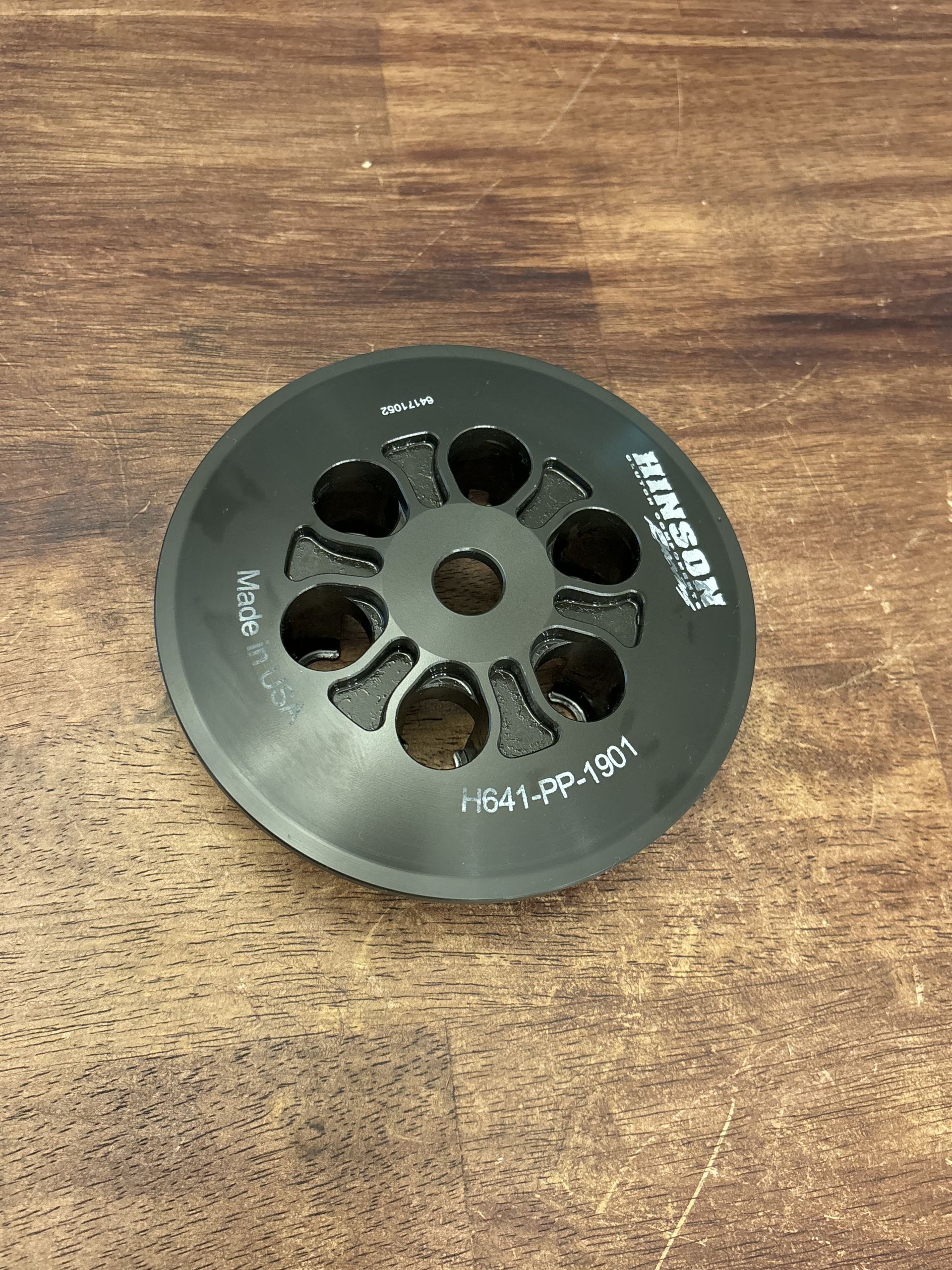 Hinson Billet Inner Clutch Pressure Plate 2019-2026 YAMAHA YZ250F - H641-PP-1901