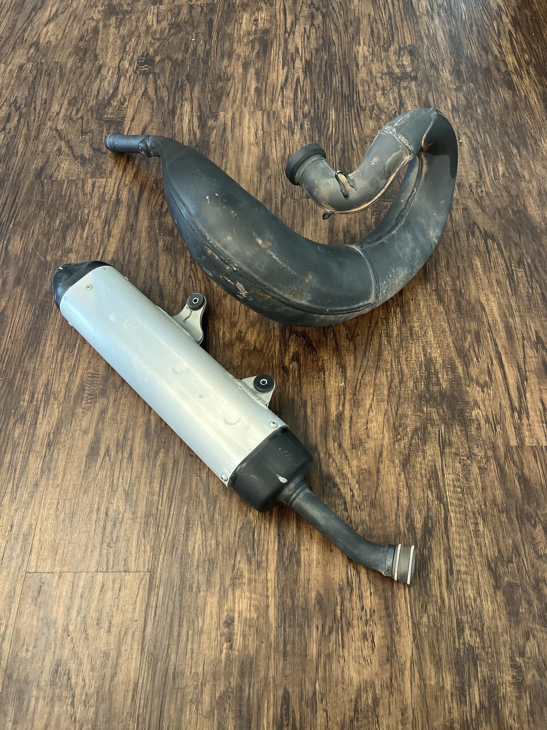 2005-2025 YZ250 YZ 250 X OEM Complete Exhaust System Silencer Muffler Stock Pipe