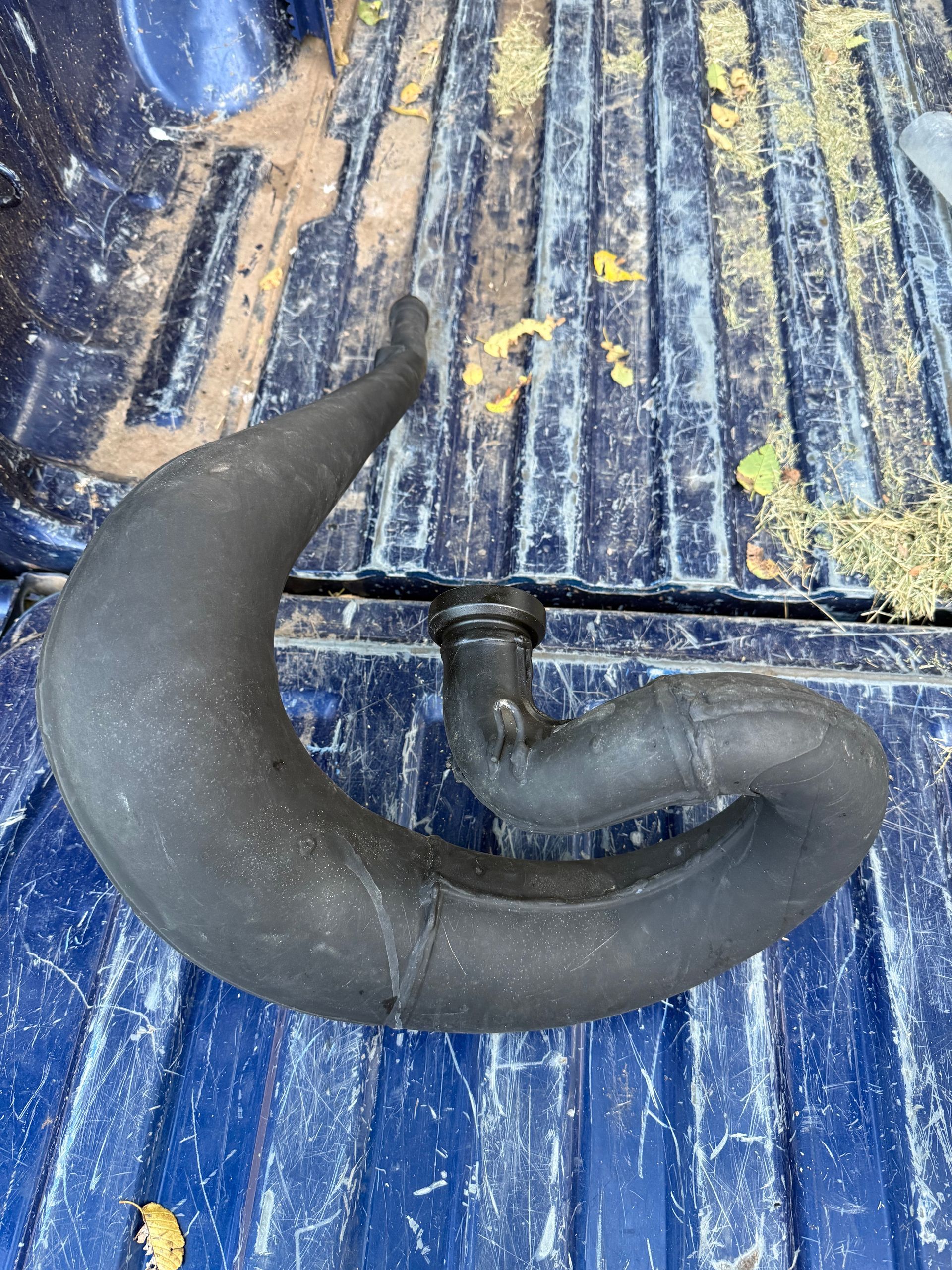 Stock pipe for a 2017 YZ 250 