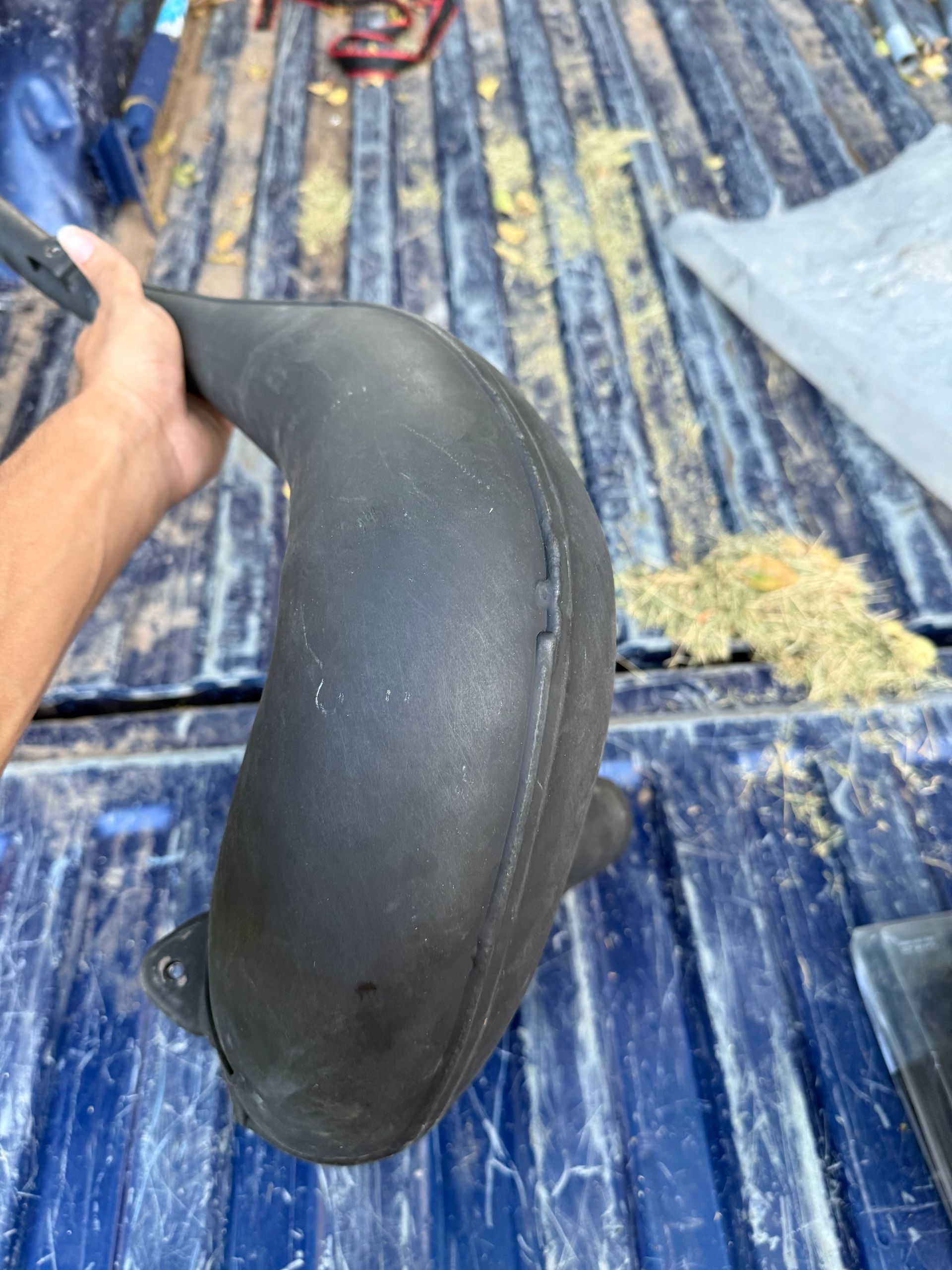 Stock pipe for a 2017 YZ 250 