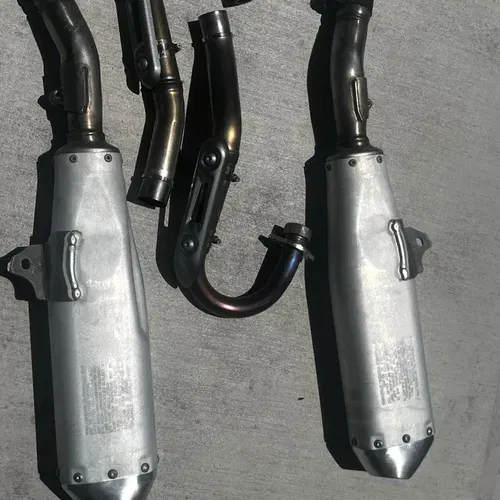 2021 Honda CRF250R Complete Stock Dual Exhaust System (only one hour ride time)