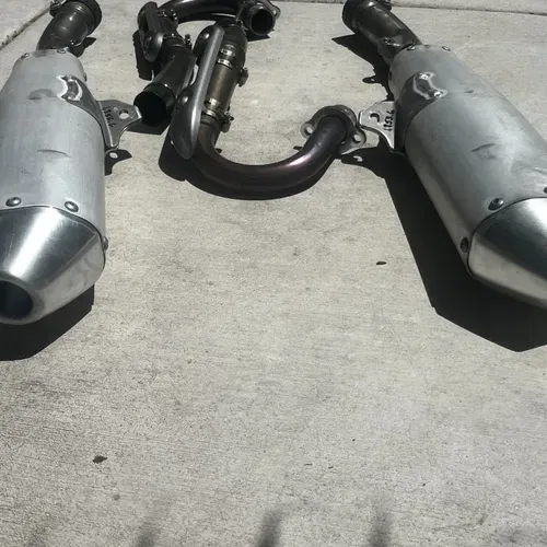 2021 Honda CRF250R Complete Stock Dual Exhaust System (only one hour ride time)