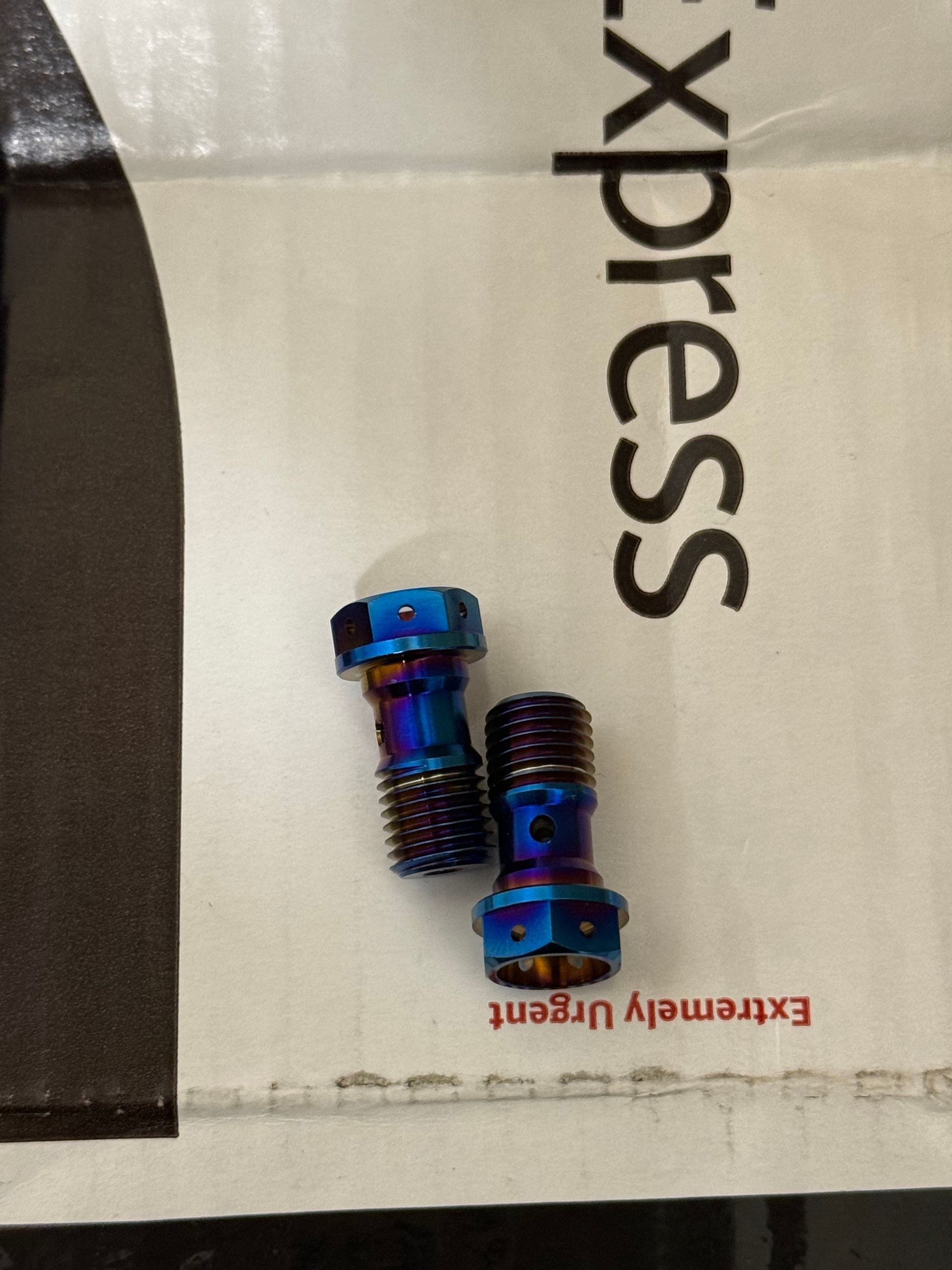 2026 Yamaha YZ250F And 450 Titanium Banjo Bolts