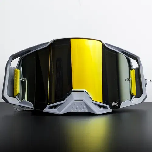 100% ARMEGA® Silver/Yellow (Mirror Gold Lens) SAME DAY SHIPPING!