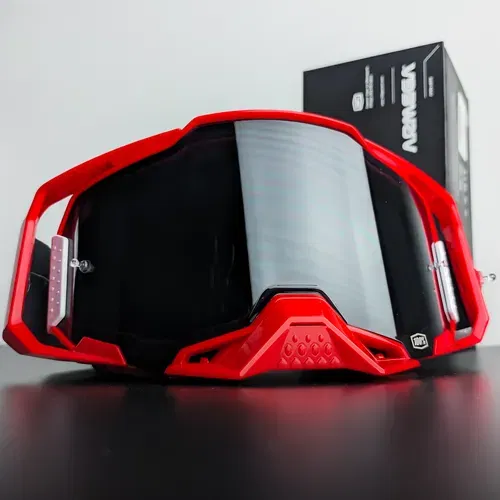 New (1 of 1) 100% ARMEGA® Goggles ('100 Percent' Red Mirror Lens ) SAME DAY SHIP