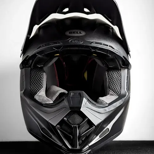 Sz.L Moto 9 Bell Helmet Matte Black MIPS