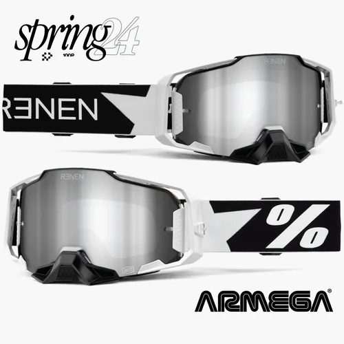 RENEN x 100% ARMEGA® Goggles Limited Edition(Renen Starbleed) SHIPS TODAY!