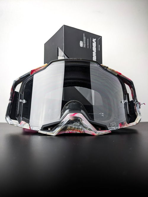Pink Armega Goggles 100% Sarcelle w/Injected Lens SAME DAY SHIPPING!