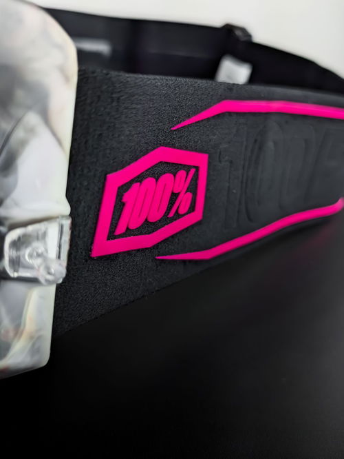 Pink Armega Goggles 100% Sarcelle w/Injected Lens SAME DAY SHIPPING!