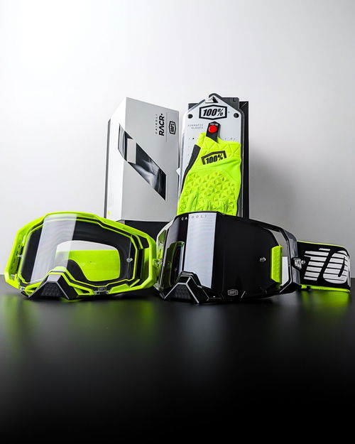 (2 Goggles+Gloves) 100% Armega w/HiPER Lens SAME DAY SHIPPING!
