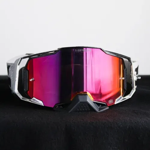 100% Armega Hiper Lens Silver Atac Goggle