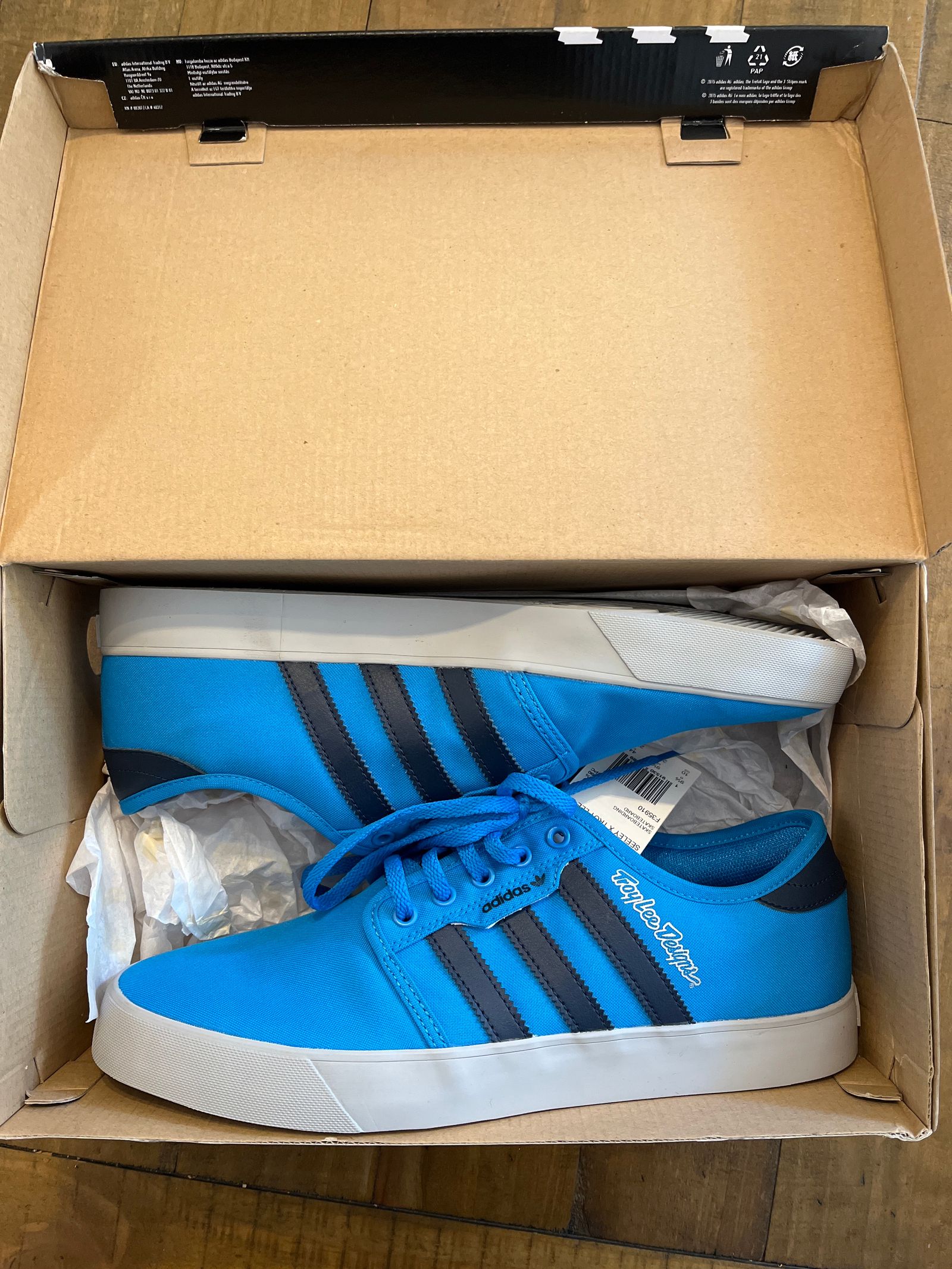 Troy Lee Designs Adidas 2018 Rare Blue Size 10 MX Locker