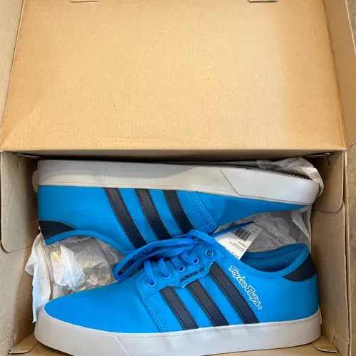 Troy Lee Designs Adidas 2018 Rare Blue Size 10 MX Locker