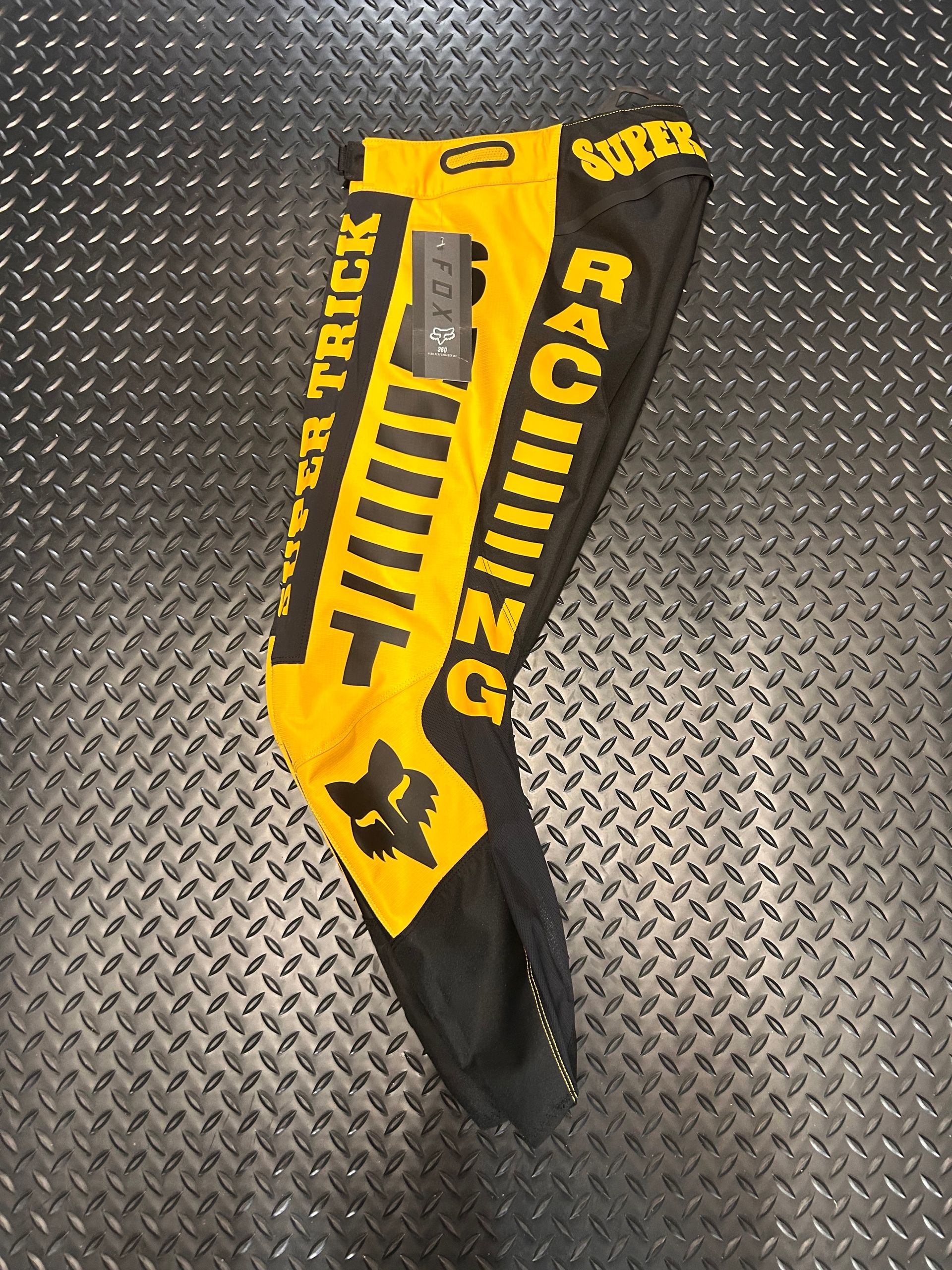 360 SUPER TRICK PANTS BLACK/YELLOW
