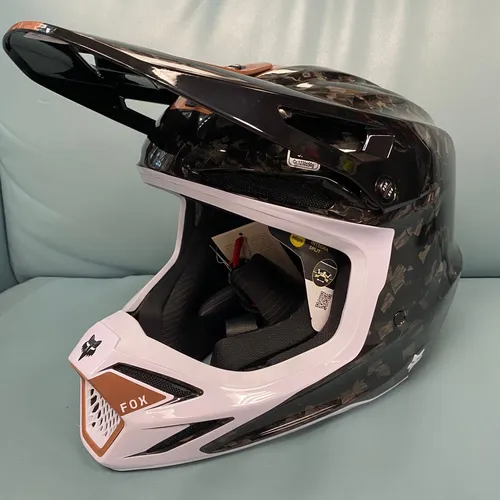 Fox V3 RS Optical Helmet Black 