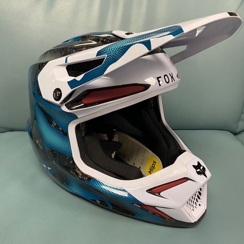 Fox V3 Rs Withered Helmet Multi Color