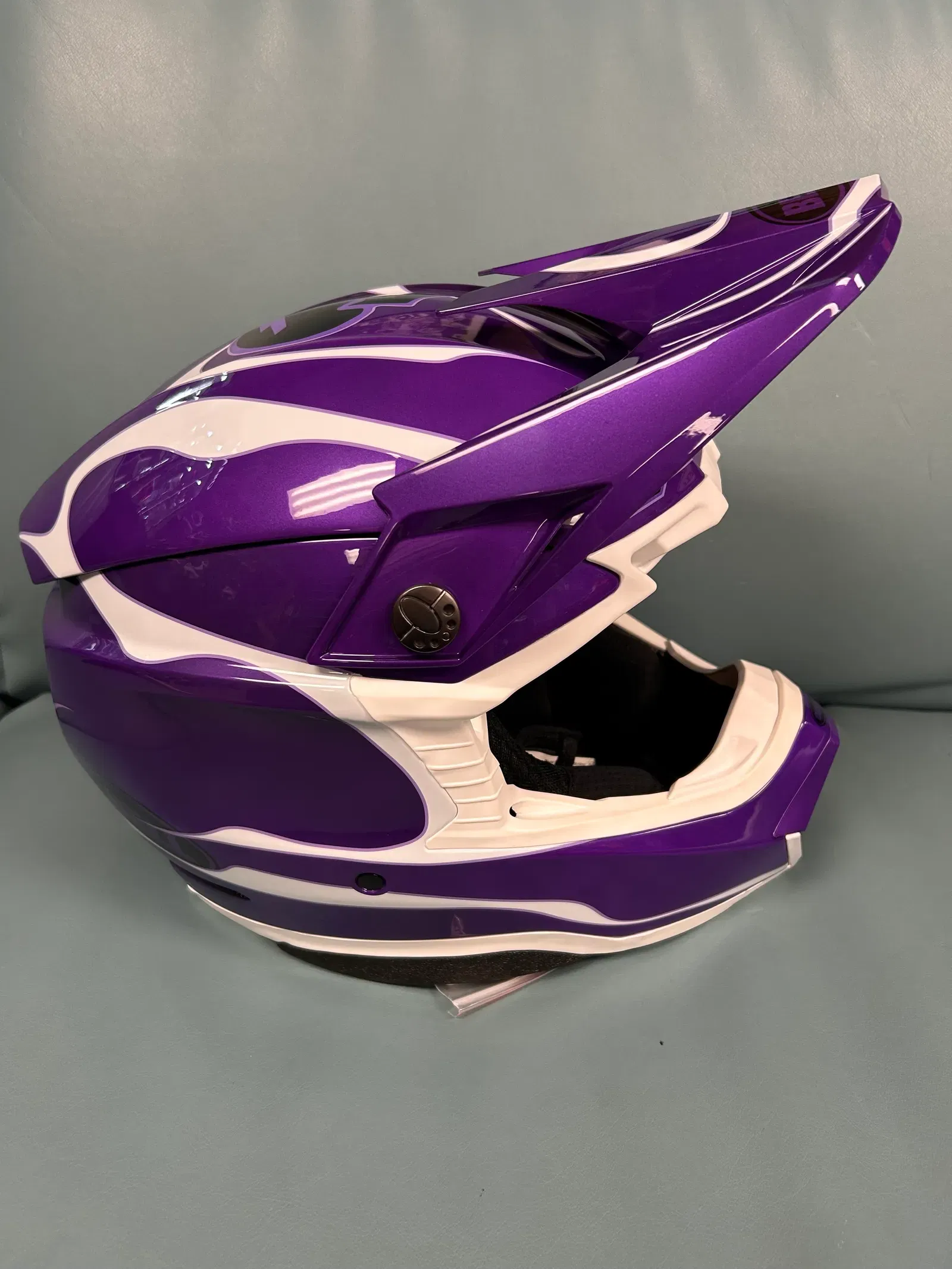 出産祝いなども豊富 10 Moto Bell Spherical Purple/White Gloss Slayco その他