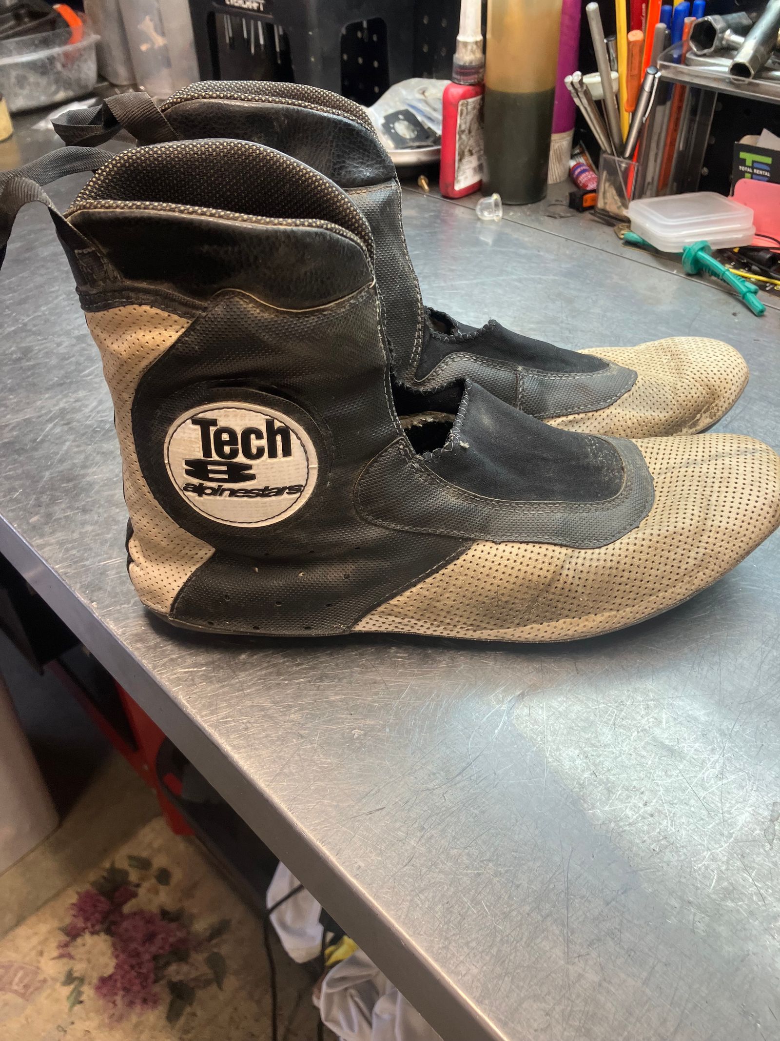 Alpinestars Tech 8 Booties Size 10