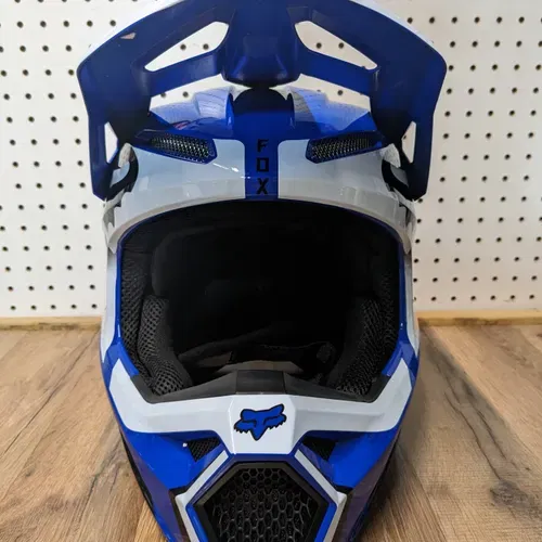 Fox Racing 2023 V1 Mips Blue Helmet - Size XL