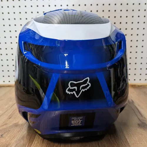 Fox Racing 2023 V1 Mips Blue Helmet - Size XL