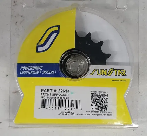 NOS Sunstar 22614 Front Sprocket 14 Teeth Yamaha YZ85 02-09
